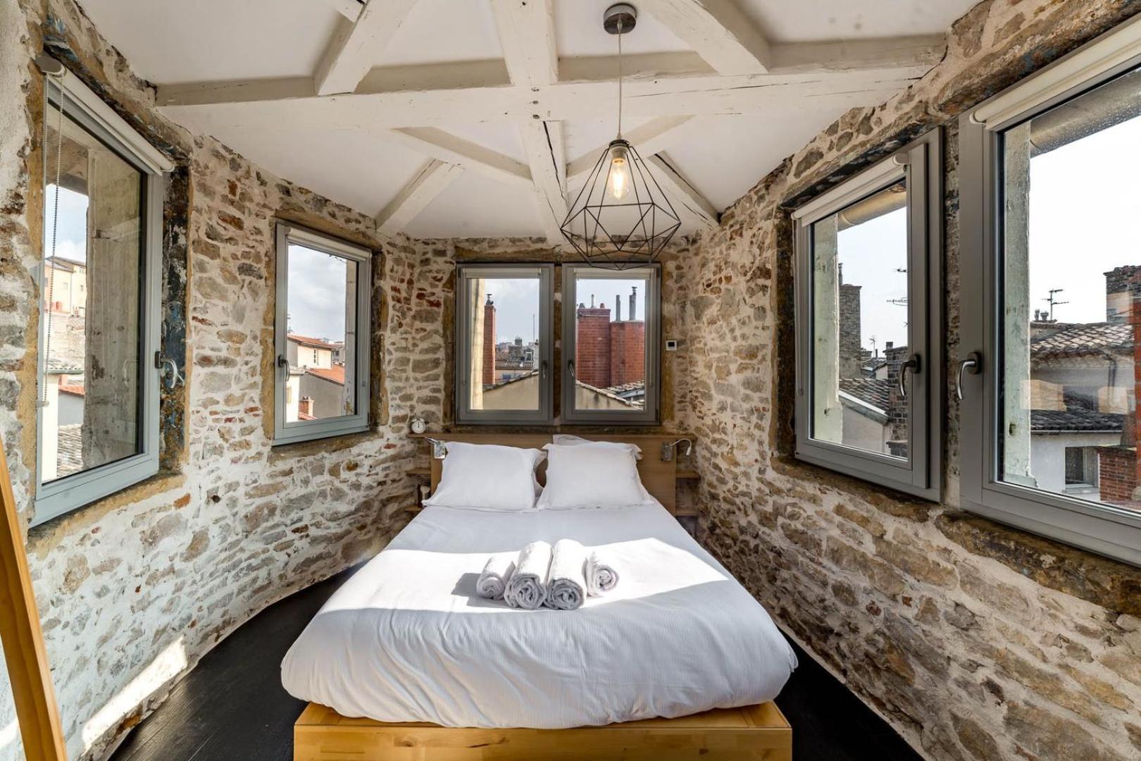 Sky'Room - Jacuzzi & Vue - Vieux Lyon Extérieur photo