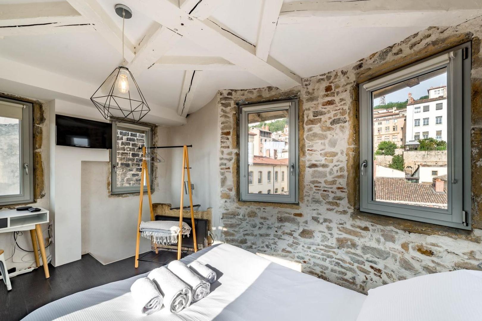 Sky'Room - Jacuzzi & Vue - Vieux Lyon Extérieur photo