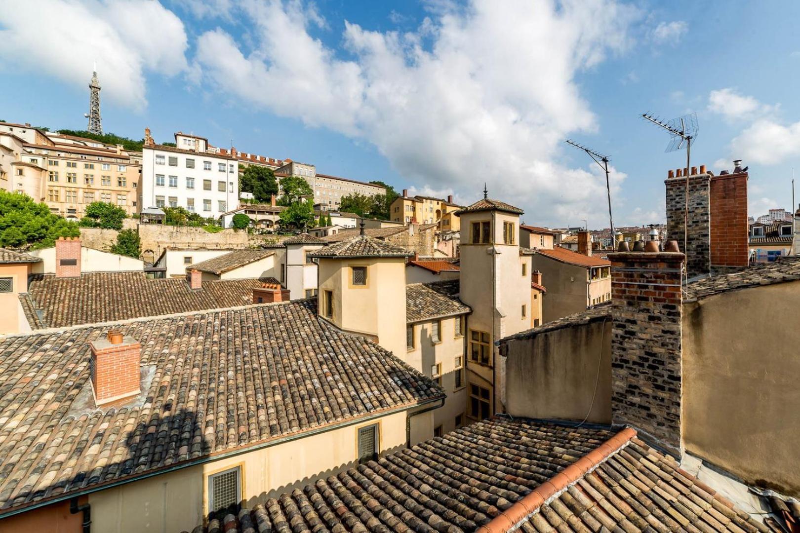 Sky'Room - Jacuzzi & Vue - Vieux Lyon Extérieur photo